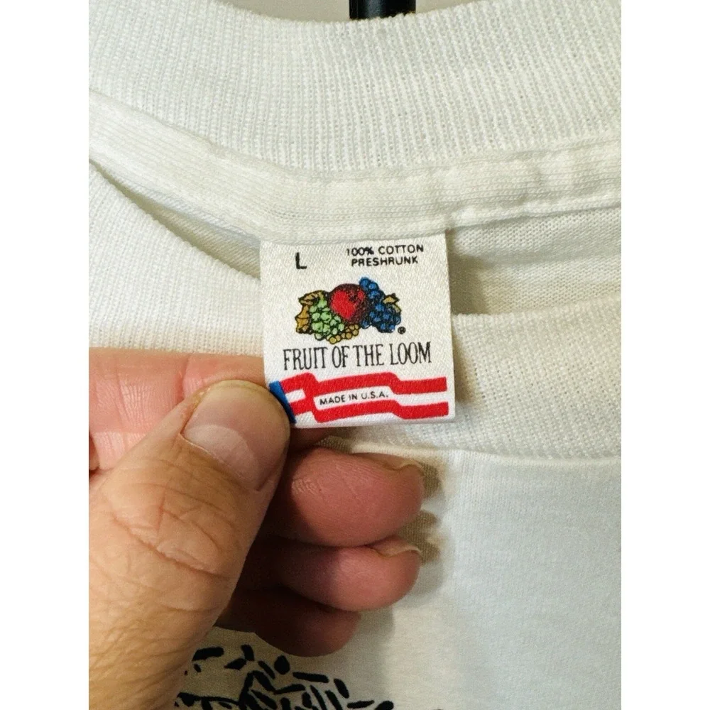 Vintage 90s Jamaica Tourist T Shirt Single Stitch USA Palm Beach L